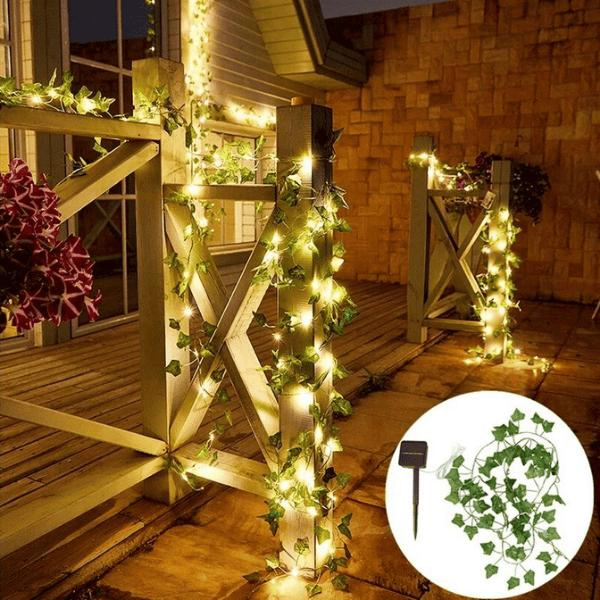 Lanț solar decorativ cu frunze (5 m) - LEAFGLO® lan solar decorativ cu frunze 5 m leafglo