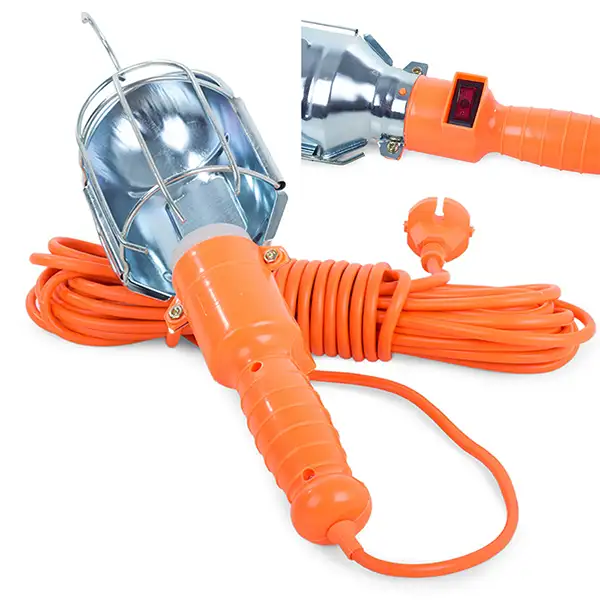 Lampă de lucru mobilă cu cablu de 10 m - HOOKLITE®