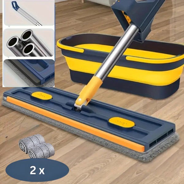 Mop rotativ 360° cu stoarcet încorporat pentru curățare ușoară - SVEEPA®