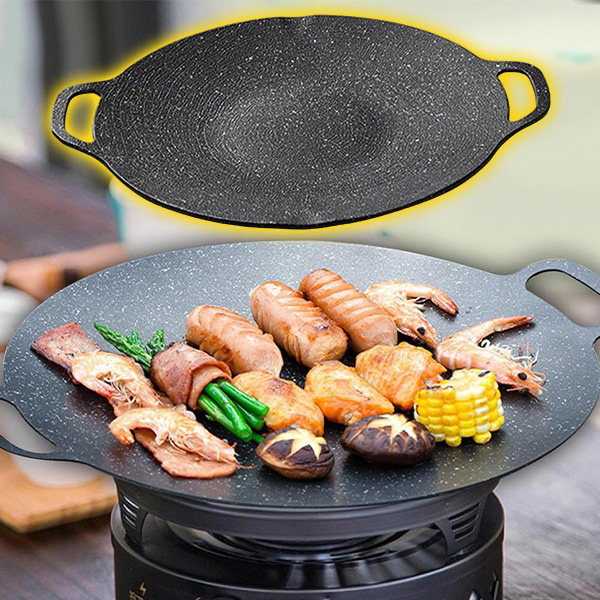 Tigaie rotundă coreeană pentru grătar - KOREPAN®
