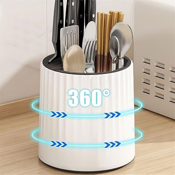 Suport pentru tacâmuri rotativ la 360° - ORGTOPIA®