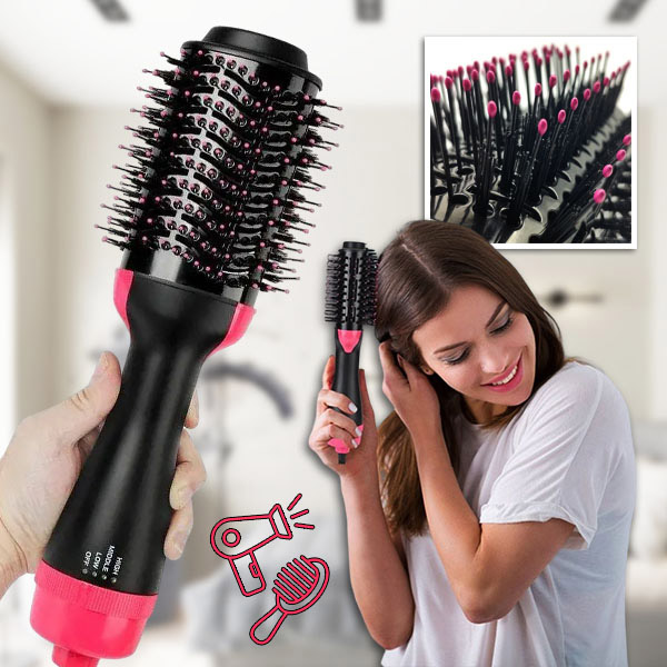 Perie 2 în 1 pentru uscare cu foehn și volum - STYLOOM®