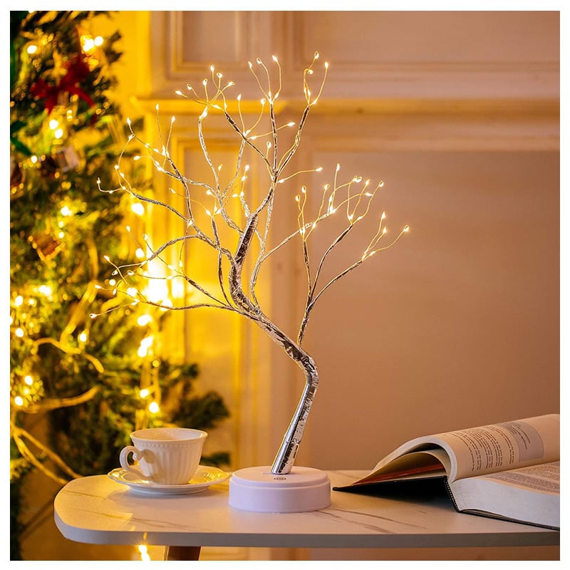 Brad de lumini LED decorativ, brad decorativ luminos cu led uri blistree