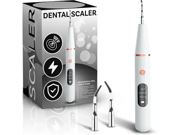 Dispozitiv cu ultrasunete pentru curățarea dinților - PLAQTRON®