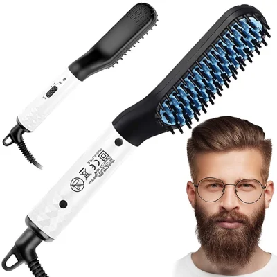 Pieptene electric pentru păr și barbă HairCharge®