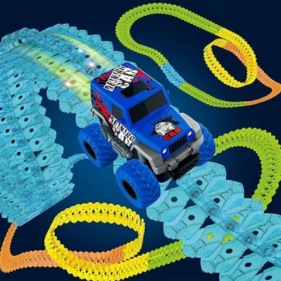 Sine fluorescentă asamblată cu mașină strălucitoare - LUMITRACK®