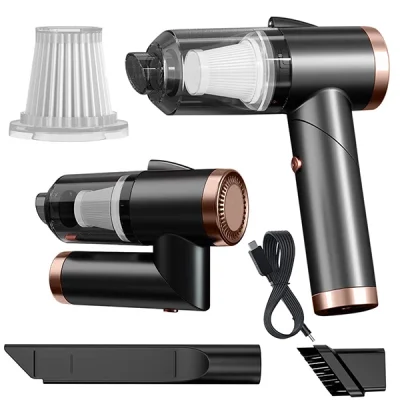 Mini aspirator fara fir cu filtru HEPA - CARVAC®