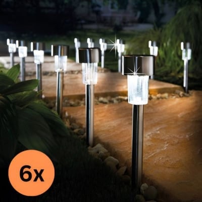 Set 6 buc. Lămpi solare de exterior – SOLSTRE®