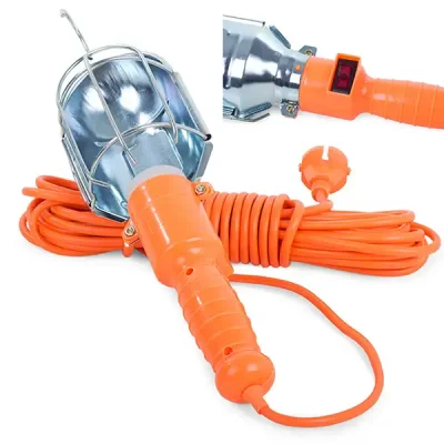 Lampă de lucru mobilă cu cablu de 10 m - HOOKLITE®