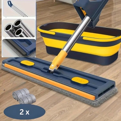 Mop rotativ 360° cu stoarcet încorporat pentru curățare ușoară - SVEEPA®