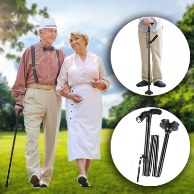 Baston pliabil cu lumină LED – STEPRO®