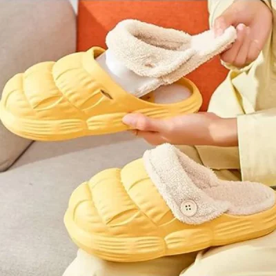 Papuci SNUGSLIDES® caldi, moi si confortabili