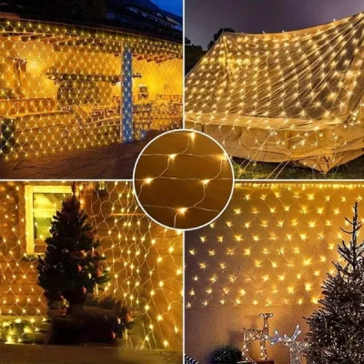 Plasa de lumina LED festiva 3x2 metri - LUMONET®