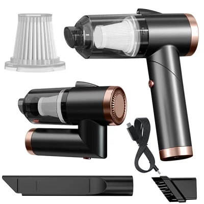 Mini aspirator fara fir cu filtru HEPA - CARVAC®