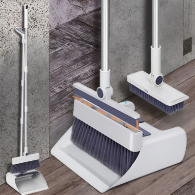 Mătură, perie și racletă de apă cu autocurățare 4 în 1 - BROOMZI®