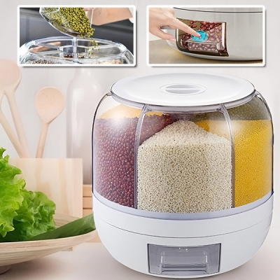 Organizator de bucătărie rotativ la 360° - SPINBIN®