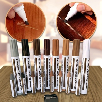 Kit de reparare a suprafețelor din lemn (8 culori) - WOODPENS®