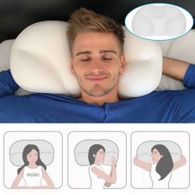Pernă ergonomică respirabilă - FLIPSLEEP®