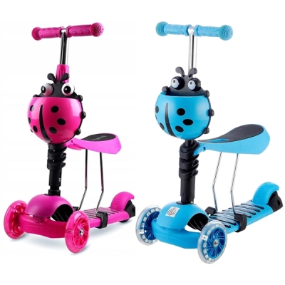 Trotinetă pentru copii cu scaun - SCOOTIBUG®