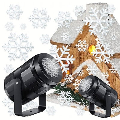 Proiector LED cu fulgi de zăpadă - WINTERGLOW®