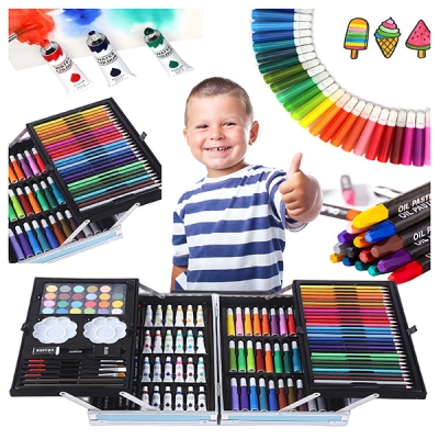 Комплект За Рисуване в Алуминиев Куфар (145 части) - COLORCHEST®