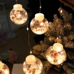 Decor sclipitor de sărbători cu diferite motive de Crăciun XMASBALL, blestyascha praznichna ukrasa s razlichni koledni motivi xmasball