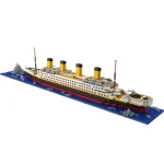 Construiți nava legendară Titanic cu 1860 Piece Builder. Blocuri de construcție TITANICBLOCKS® 🚢 tip constructor lego de 1860 buc blocuri de construcie titanicblocks