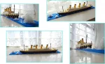 Construiți nava legendară Titanic cu 1860 Piece Builder. Blocuri de construcție TITANICBLOCKS® 🚢 tip constructor lego de 1860 buc blocuri de construcie titanicblocks