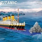 Construiți nava legendară Titanic cu 1860 Piece Builder. Blocuri de construcție TITANICBLOCKS® 🚢 tip constructor lego de 1860 buc blocuri de construcie titanicblocks