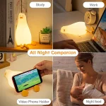 Lampă de noapte multifuncțională 3 în 1 pentru copii DUCKY® lamp de noapte multifuncional 3 in 1 pentru copii ducky