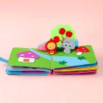 Carte educațională Montessori senzorială 3D FIRSTBOOK® carte educaional montessori senzorial 3d firstbook