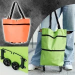 Geantă de cumpărături pliabilă cu roți FOLDNCARRY®