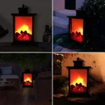 Lampă de masă cu imitație de foc - FIRELAMP®