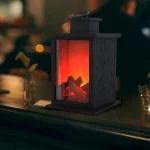 Lampă de masă cu imitație de foc - FIRELAMP®