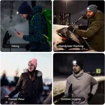 Pălărie de iarnă cu lumină LED - LEDBEANIE®
