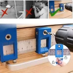 Șablon de centrare reglabil pentru găuri DRILLPRO®