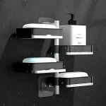 Organizator de perete rotativ pentru baie cu 4 niveluri - TRIORACK®