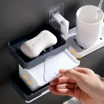 Organizator de perete rotativ pentru baie cu 4 niveluri - TRIORACK®