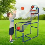 Coș de baschet cu plasă și suport - DUNKDOME®