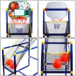 Coș de baschet cu plasă și suport - DUNKDOME®
