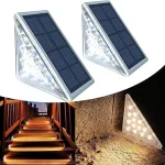 2 buc. Lămpi solare rezistente la apă - LUMOSTEP®
