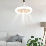 Ventilator de tavan 2 în 1 cu iluminare LED - FANGLO®
