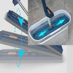 Mop rotativ 360° cu stoarcet încorporat pentru curățare ușoară - SVEEPA®