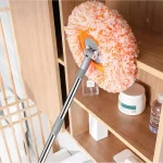 Mop telescopic rotativ la 360° pentru curățare CORALMOP®