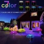 Lumipalm, Lumini solare decorative 7 culori 1