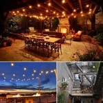Lanț de iluminat exterior 7,5 metri YARDBULBS® - 25 becuri