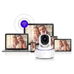 Cameră WiFi Smart HD VisionSpot® cu detectie dinamică a mișcării pentru supraveghere video