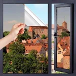 Folie de oglinda autoadeziva pentru sticla 200cm x 60cm Foilbliss®