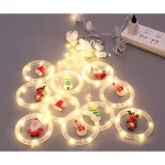 Inele LED Luminoase de Crăciun JollyRings®, koledni sveteshti led prusteni