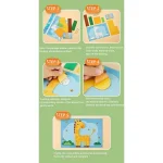 STICKYFUN® Puzzle-uri 3D emoționante cu autocolante pentru micii creatori (12 seturi), stickyfun valnuvaschi 3d pazeli sas stikeri za malki tvorci 12 complete